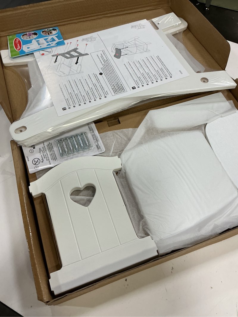 Condition photo showing New/Like New for melissa & doug play high chair pretend play high chair baby doll accessories