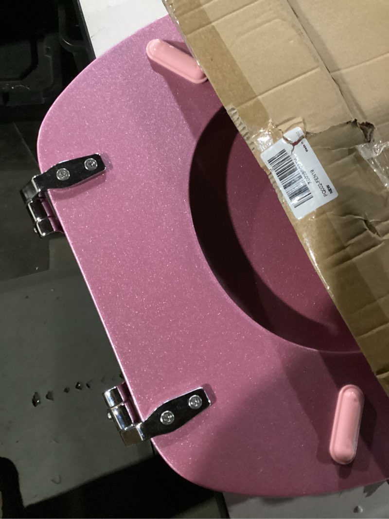 Condition photo showing New/Like New for Toilet Seat, Slow Close, Soft Touch, Ultra-Smooth Matte Finish (No Orange-Peel Texture), Premium Moulded Wood, Quick Release, PIKLiDS (Purple, Elongated) Purple Elongated