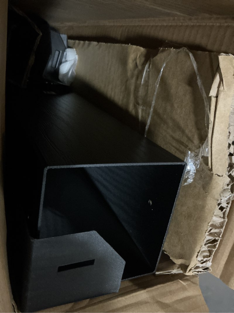 Condition photo showing As Is for reliabilt black galvanized steel 4 x 4 mount mailbox post