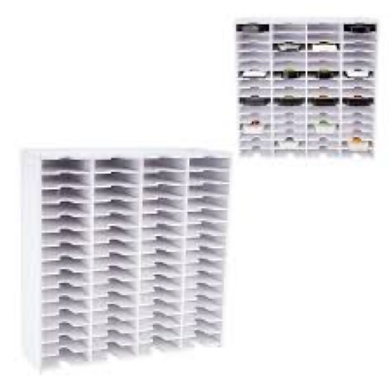60 Slots Ink Pad Storage Holder Stamp Pad Organizer