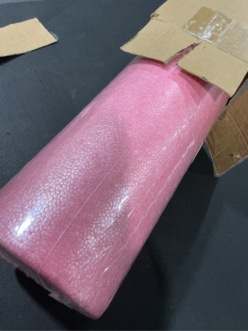 Condition photo showing New/Like New for Yes4All High-Density EPP Round Back Roller Foam, Exercise Foam Roller for Yoga, Pilates & Stretching - 12, 18, 24, 36 inch Fuschia Rose 24-inch (Pack of 1)