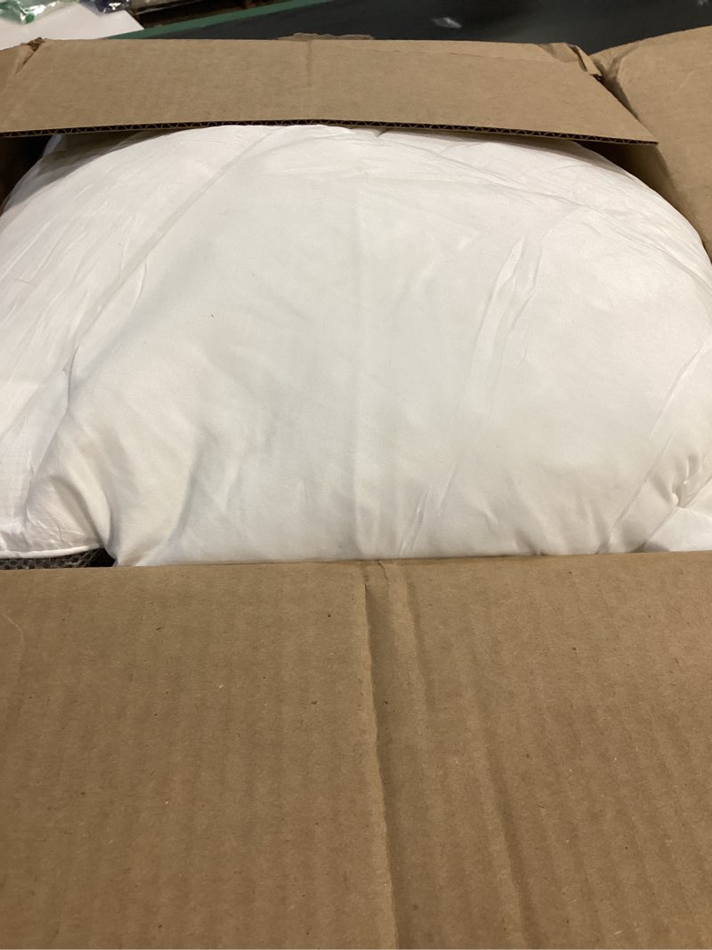 Condition photo showing As Is for mattress topper - extra firm support pillow top,1300gsm mattress pad, gel-infused memory foam for back pain pressure relief with 6"-18" deep pocket(queen,60"x80") white queen