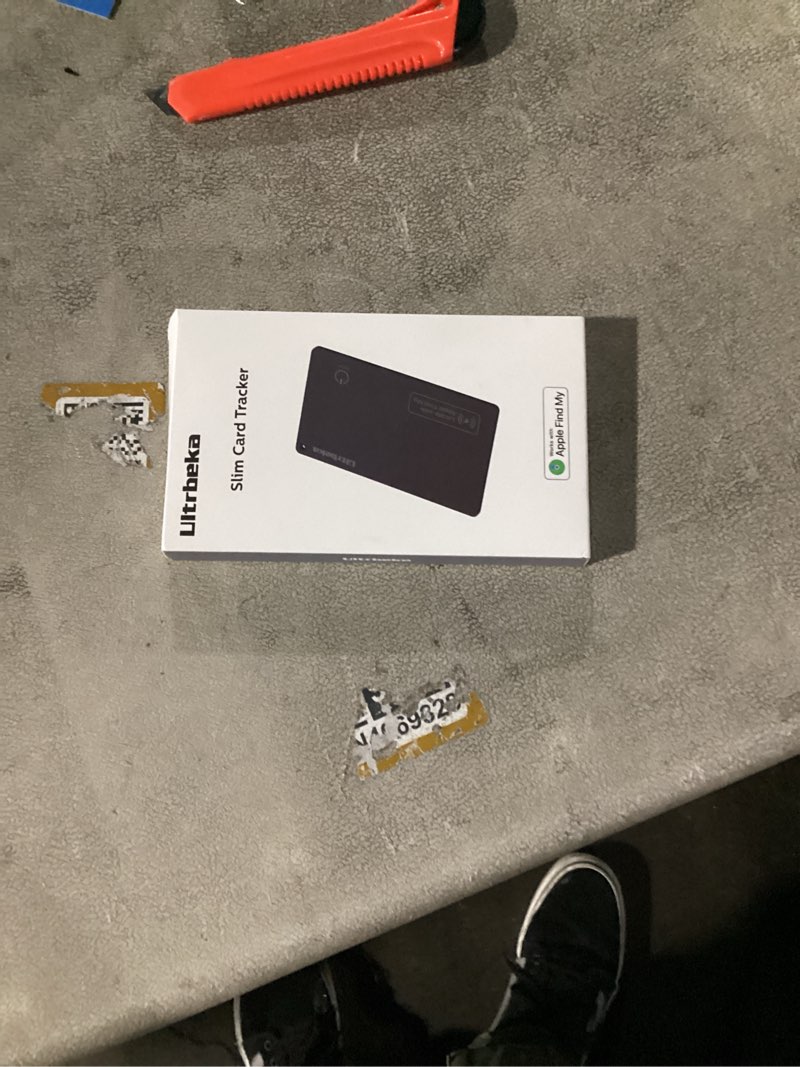 Condition photo showing Good Condition for Wallet Tracker Card IP68 Waterproof Bluetooth Tracker for Wallets, Passport, Work with Apple Find My, Wireless Charging, iOS Only [Apple MFi Certified]- 6pcs / 1* Wireless Charger 6-Pack