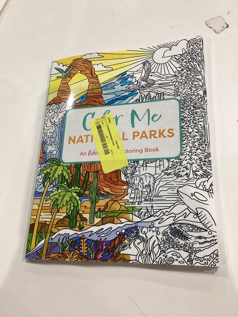 Condition photo showing Good Condition for color me national parks walmart exclusive