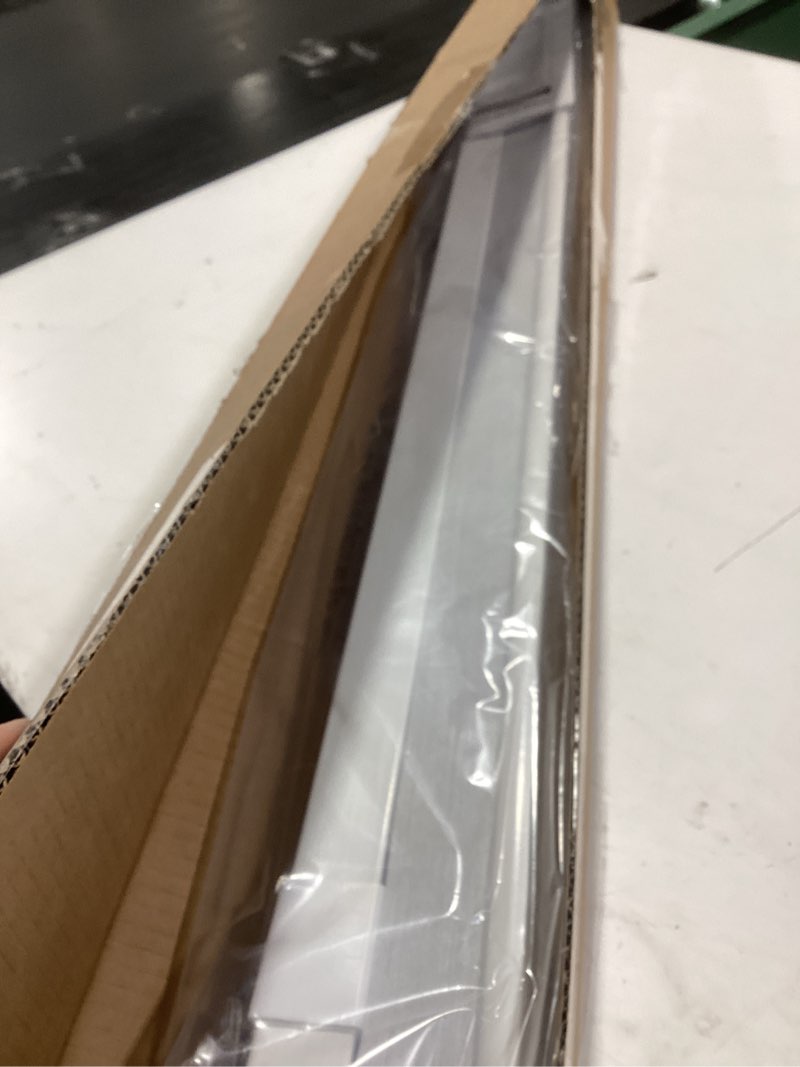 Condition photo showing Good Condition for LazBlinds Cordless Cellular Shades, No Tools No Drill Blackout Honeycomb Shades Pleated Blinds for Windows, 45'' W x 48'' H, Silver White Blackout-silver White 45'' W x 48'' H