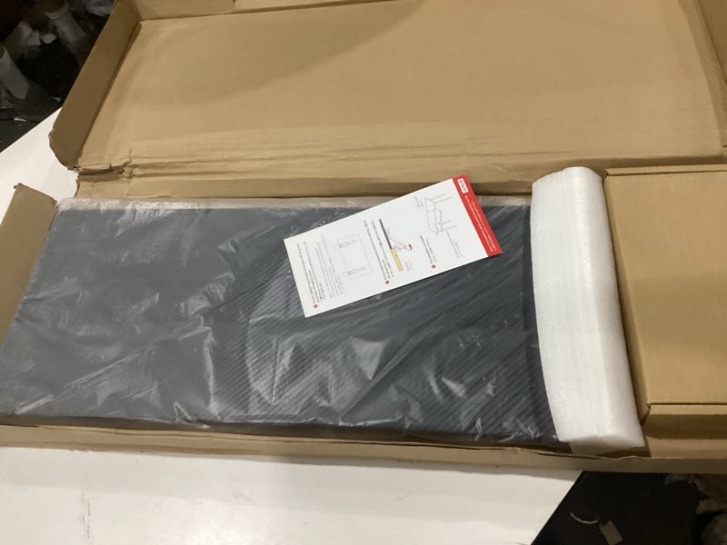 Condition photo showing Good Condition for ergonomics desk extender tray, suitable for office. foldable, punch-free clamp on.computer keyborad tray, desk extension board (21.65"*9.45"(55cm*24cm), carbon) carbon 21.65"*9.45"(55cm*24cm)