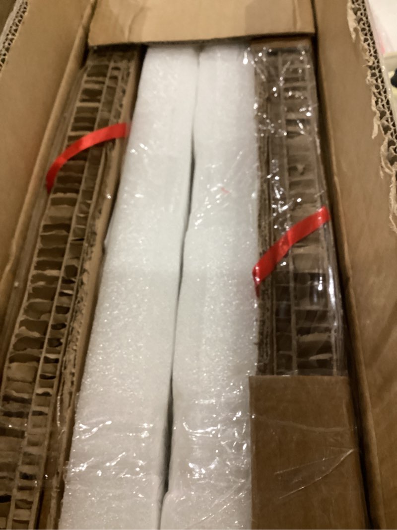 Condition photo showing New/Like New for Doraimi Lighting 2 Pack 2 Light 15.7" Square Alabaster Marble Bathroom Wall Sconce Modern Concise Style Wall Light Fixture,Oil Rubbed Bronze Finish for Bedroom Hallway Bedside 15.7 Inch 2 Pack Oil Rubbed Bronze Square Marble