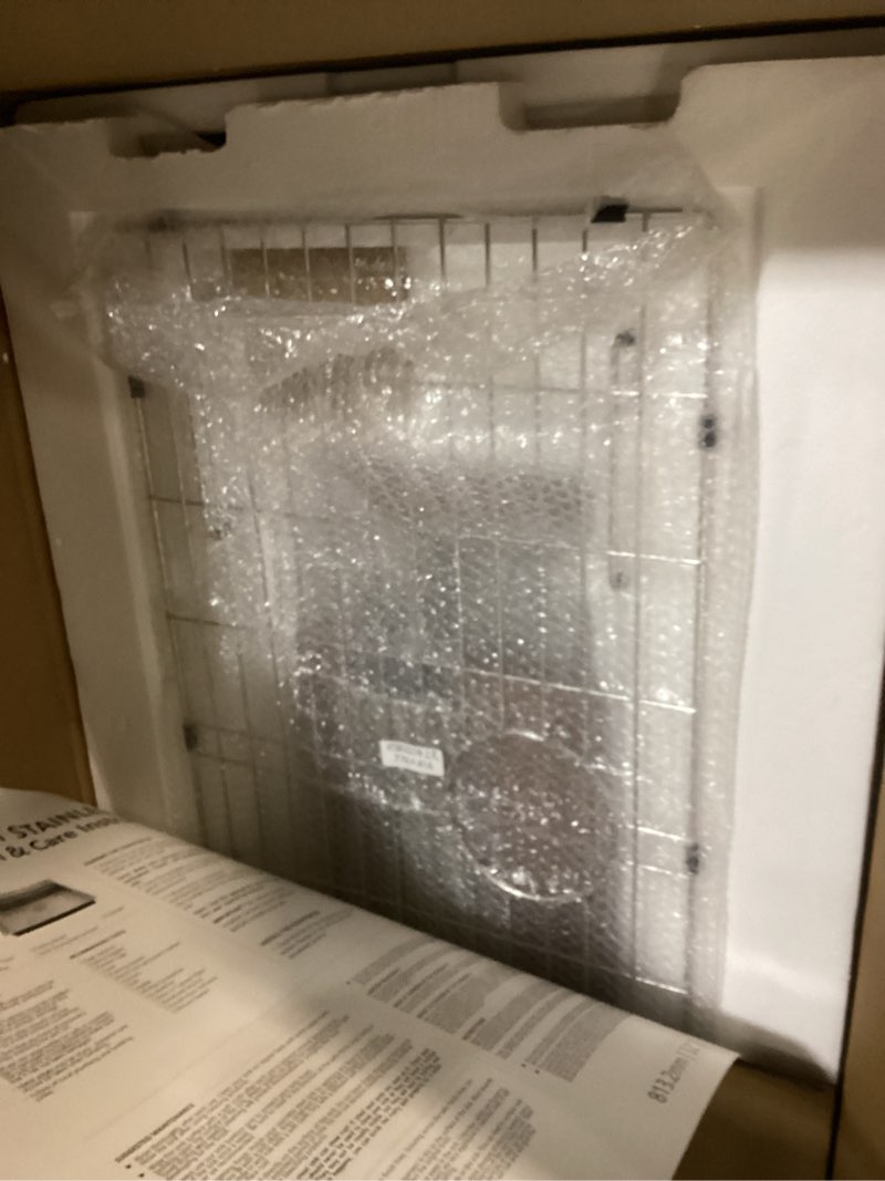 Condition photo showing Good Condition for 33x22 Drop In Kitchen Sink Gold - 16 Gauge Gold Stainless Steel Kitchen Sink 33x22 Drop In, 10 Inch Deep Topmount Single Bowl Workstation Sinks with Accessories 33"(L) x 22"(W) x 10"(D) Gold