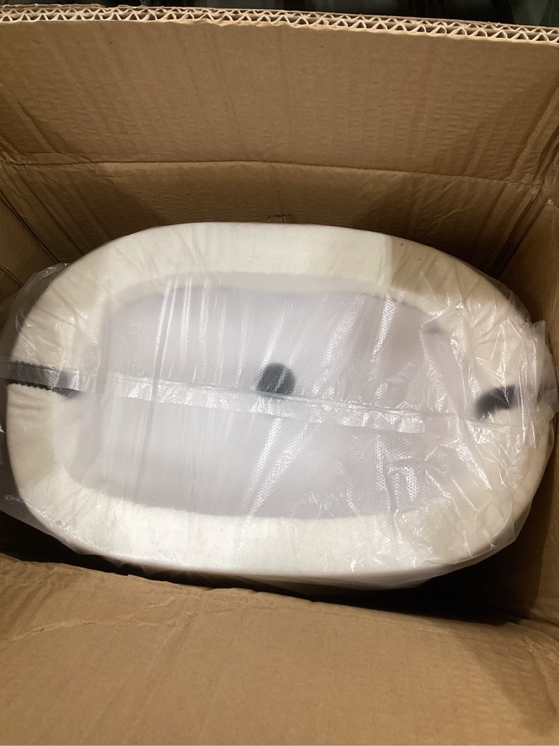 Condition photo showing Good Condition for serenelife female torso mannequin display - sturdy and durable, adjustable dress form (52-64"), lightweight, easy-to-assemble, stable tripod stand, smooth surface for retail clothing display shiny white