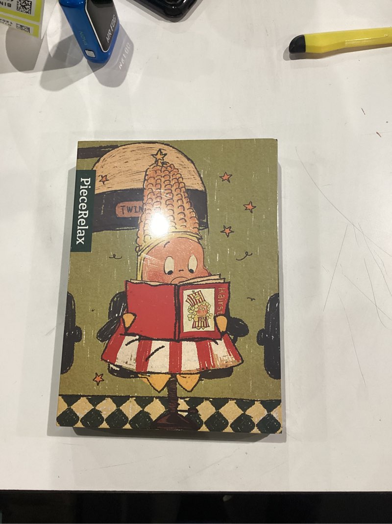 Condition photo showing New/Like New for PieceRelax A5 Puzzle Journal 329 Plastic Pieces for Adults - Twinkle Twinkle - Pop Salon - Book Cover & Notebook, Unique Puzzle Gift, Jigsaw Artwork [YA1062]