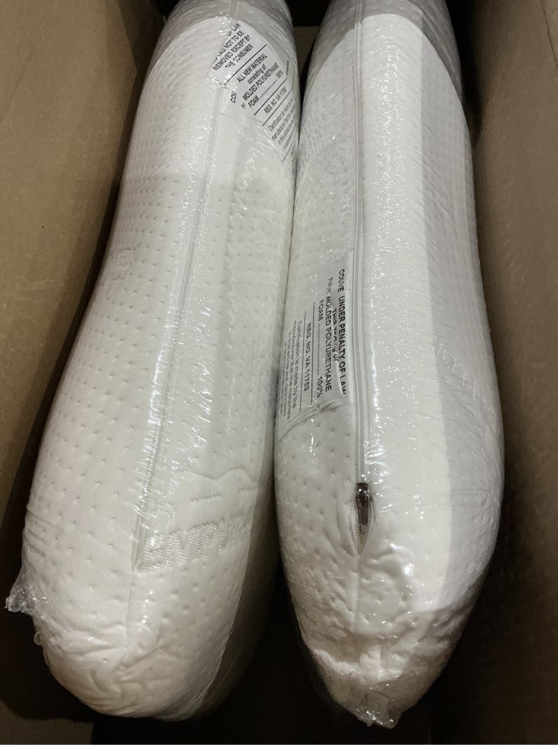 Condition photo showing Good Condition for store tempur-pedic tempur-symphony - standard pillow, 2-pack, standard, white, 2 units