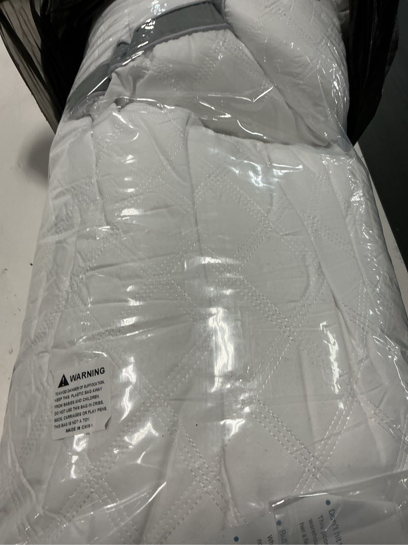 Condition photo showing As Is for Body Pillow, Cooling Memory Foam Body Pillows for Adults Sleeping, Long Pillow for Bed, Big Large Firm Full Body Pillow for Side Sleeper, 20x54 Inch, Cooling Grey