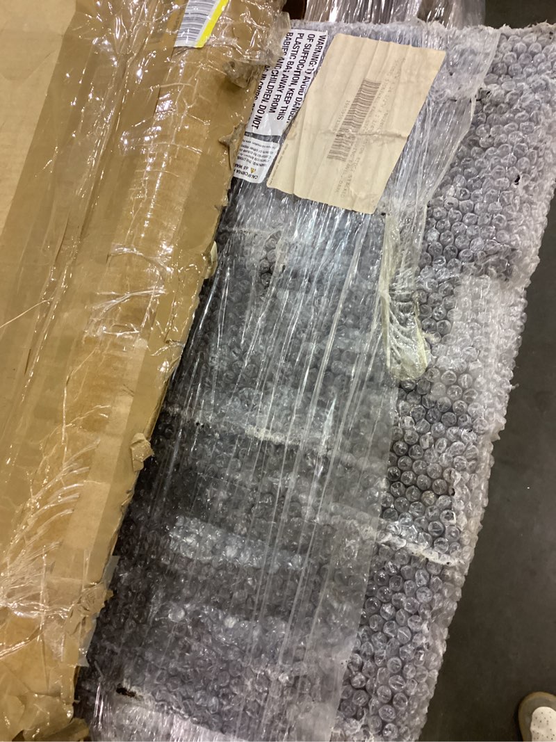 Condition photo showing Good Condition for EverStone Canyon Ridge Faux Stone Panel, 45 3/4"W x 24 1/2"H x 1 1/4"D, Dark Tobacco Color