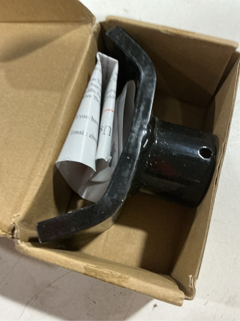 Condition photo showing As Is for bottle jack adapter can sit on any bottle jack with 1.56" lifting platform or smaller sizes. axle saddle for 2“, 3”, 4” round shaft tubes and square shaft tubes. (u-shaped)