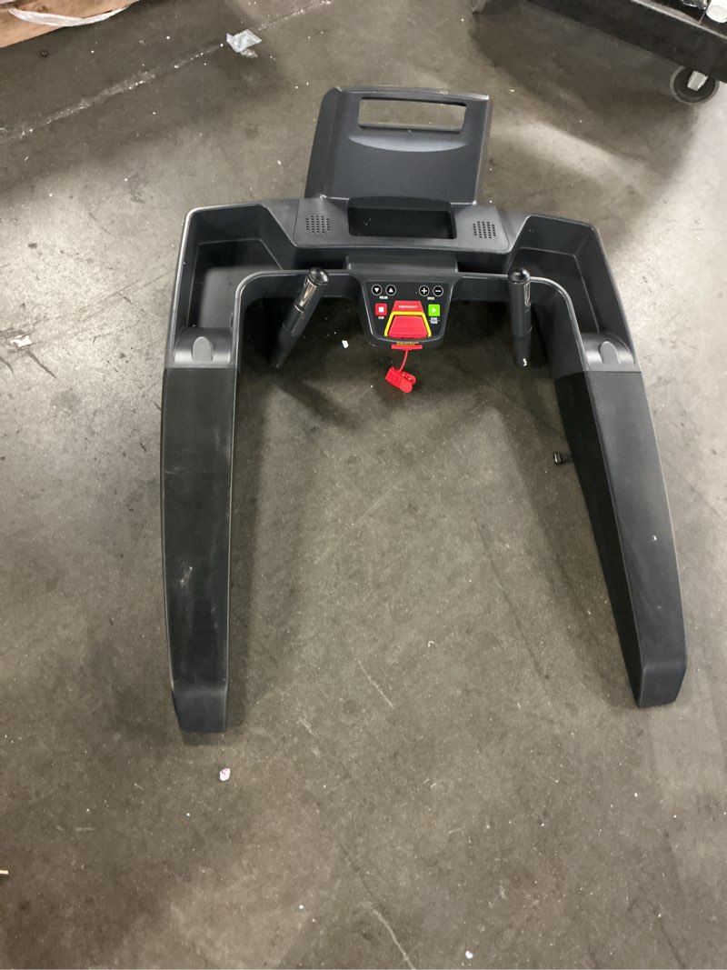 Condition photo showing As Is for (incomplete)axox fitness track 6 commercial treadmill