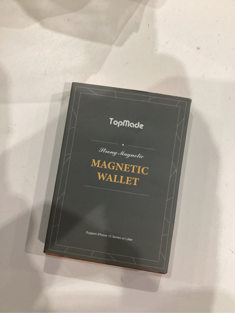 TopMade for MagSafe Wallet with Stand, Strongest Magnetic Wallet for iPhone 17/16/15/14/13/12 Series