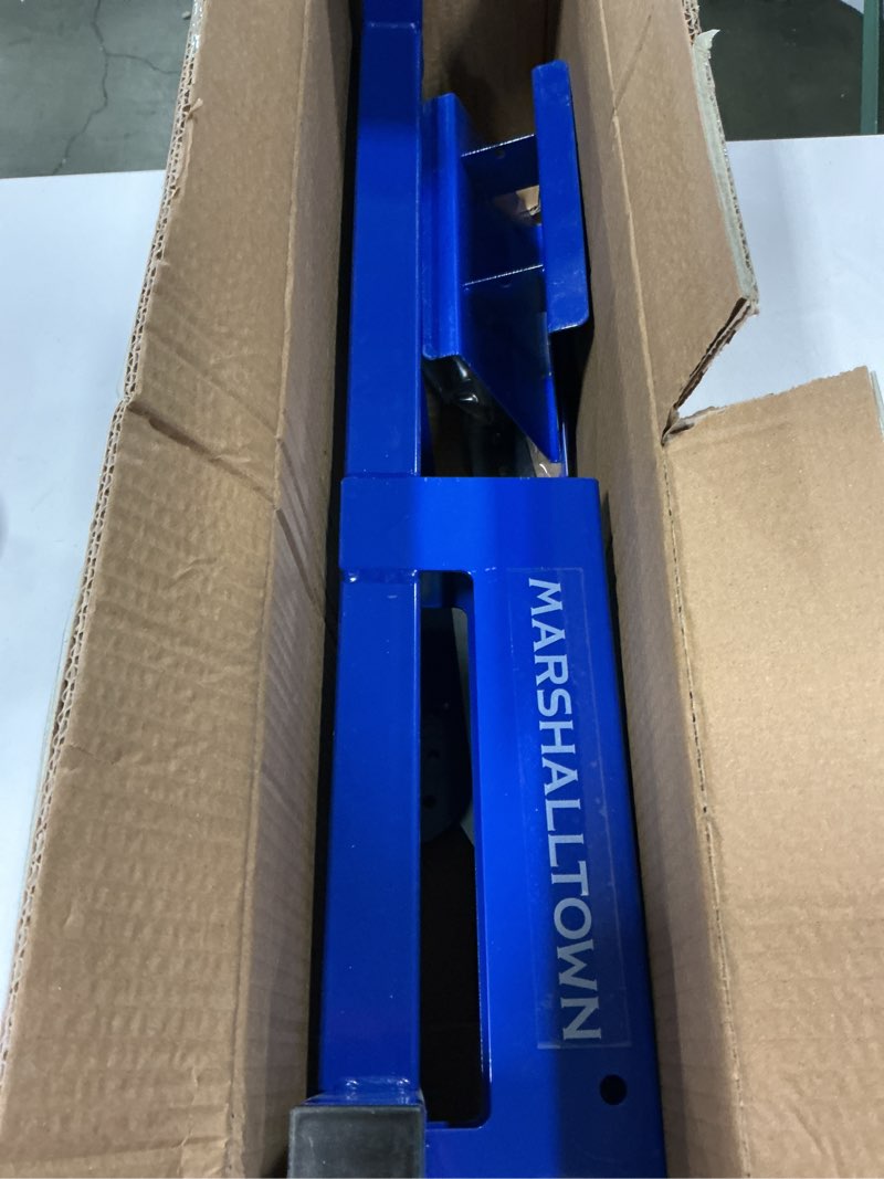 Condition photo showing As Is for MARSHALLTOWN 8.5 Inch Flooring Cross Cutter, Engineered For Laminate and Vinyl, Adjsutable, FCC85.