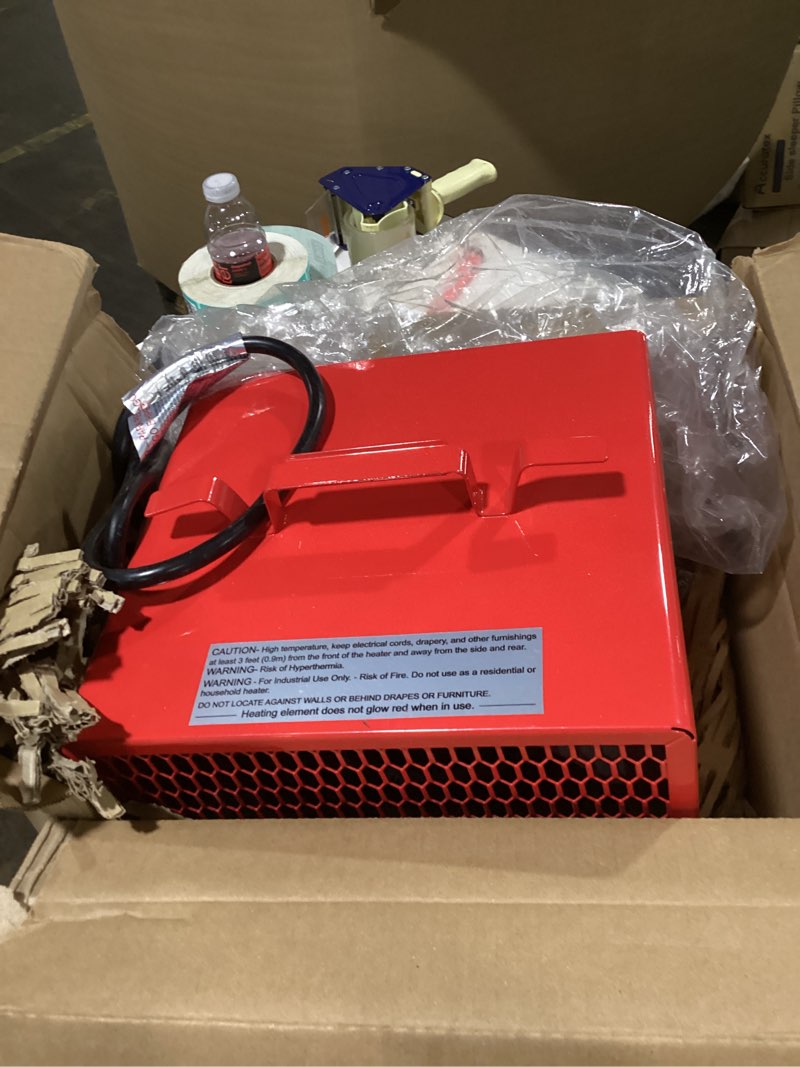 Condition photo showing Good Condition for DR. INFRARED HEATER DR-988 240V Electric Industrial Garage, Workshop, Warehouse, Construction Heater, 5600W, Thermostat 37-113 °F, Portable, Wall Ceiling Mount 5600 Watts