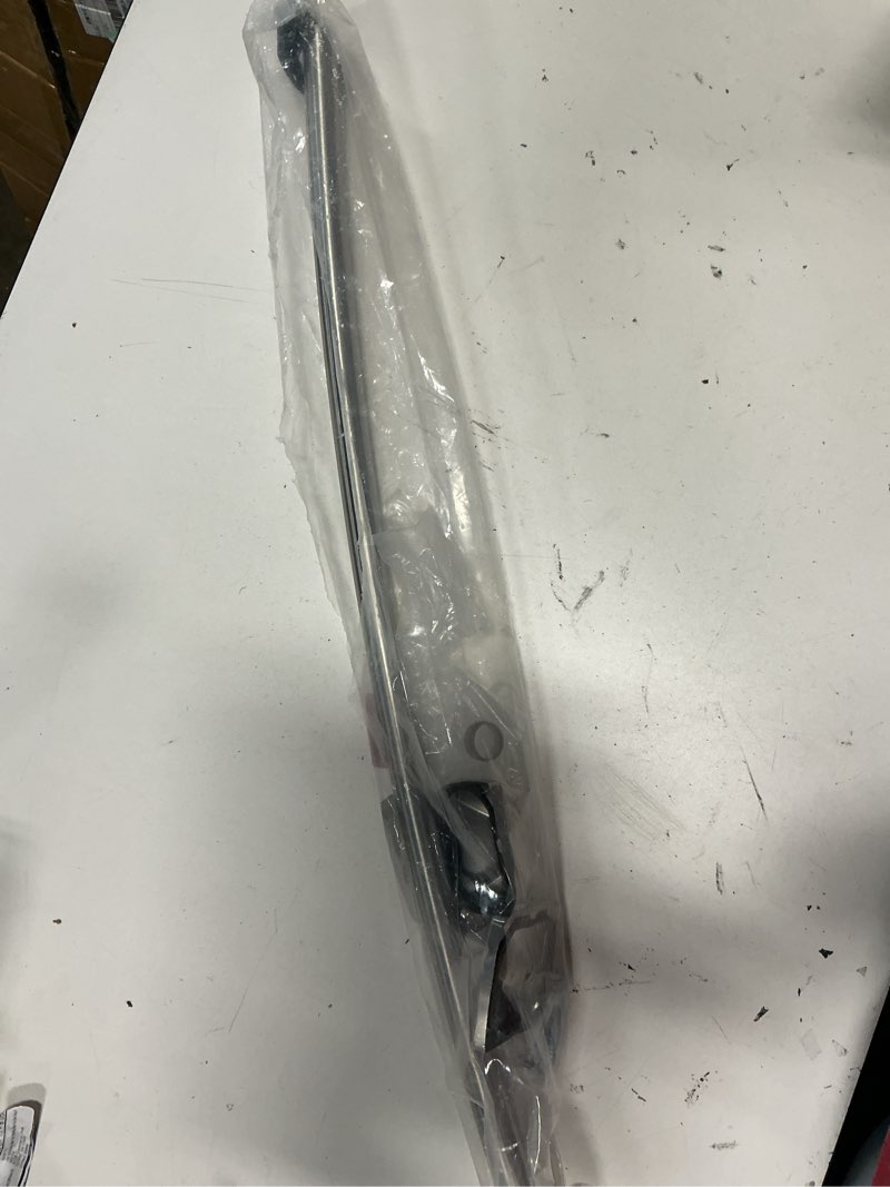 Condition photo showing New/Like New for moen brushed nickel 72-inch permanent mount adjustable curved shower curtain rod, wall mounted for bathtub, csr2164bn brushed nickel shower rod