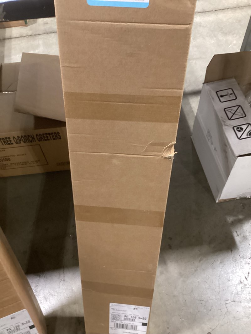 Condition photo showing New/Like New for RANTILA 4 Panel Room Divider, 6 FT Folding Privacy Screen with Wide Feet, Freestanding Partition for Room Separation, Portable Room Divider Panel, 89" W x 71" H, Black Black 22" - 4 Panel