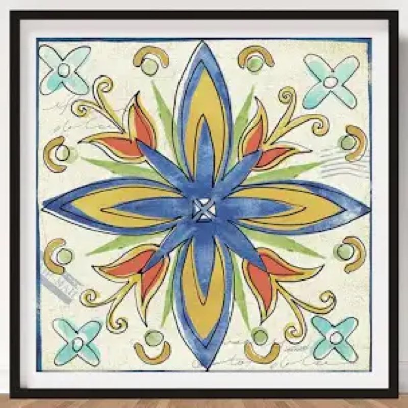  \" Tuscan Sun Tiles III 12 x 12 (2 pieces)