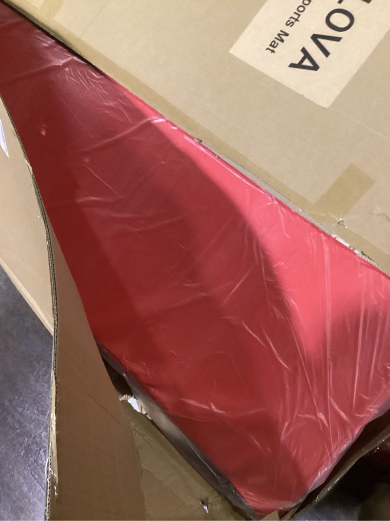 Condition photo showing Good Condition for VELOVA Wrestling Mat BJJ Martial Arts Karate Boxing Judo MMA Jiu Jitsu Mats for Practice or At Home Gym, 9x9 Feet Shock Absorbing Grappling Sparring Thick Folding Matt Wrestling Gifts Men Boys