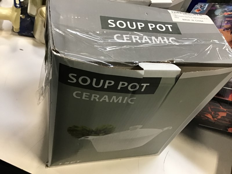 Soup Pot Ceramic 