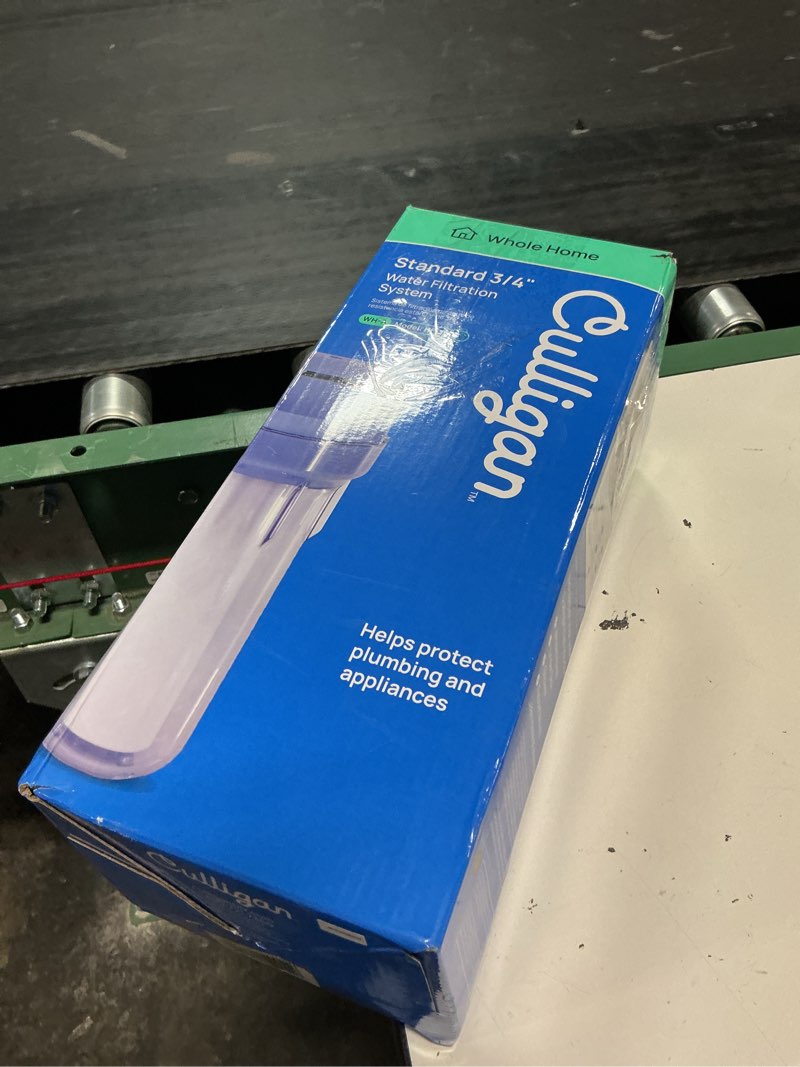 Condition photo showing Good Condition for culligan hf-360a/hf-360b whole house water filter housing clear – 3/4" inlet/outlet, standard duty, sediment water filtration for home plumbing & appliances, nsf certified 0.75 inch