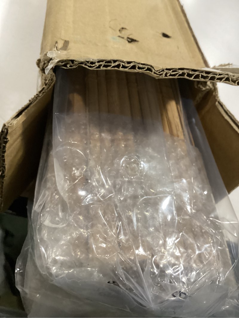 Condition photo showing Good Condition for LazBlinds No Tools No Drill Cordless Bamboo Roman Shades, Light Filtering Window Treatment, Roll Up Bamboo Blinds for Windows 31'' W x 72'' H, Ceylon Light Russet Light Filtering-ceylon Light Russet 31" W x 72" H