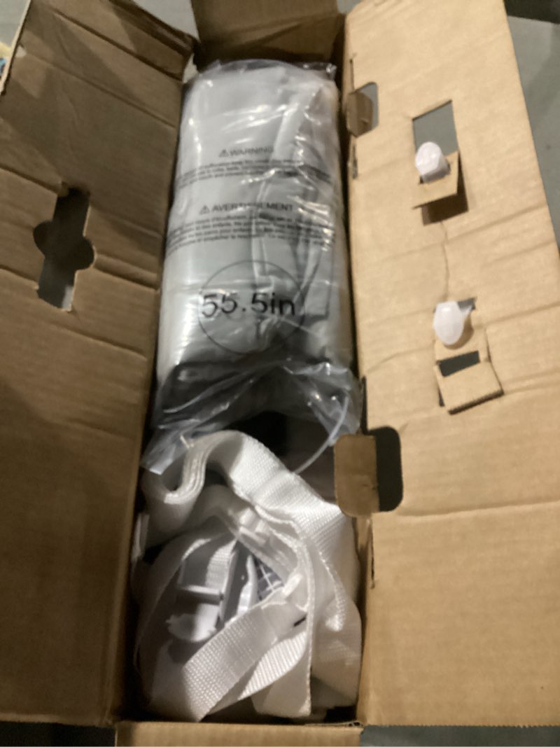 comfybumpy premium adjustable bed rail for toddlers, swing-down safety guard, height adjusts 24.4"–3