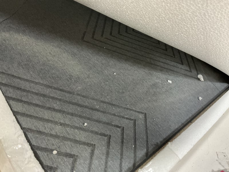 Condition photo showing Good Condition for stone bath mat, diatomite fast drying non slip stone shower mat, super absorbent for bathroom & kitchen, multi-use as pet mat, easy to clean 16"x24", gray style 04-gray 16"x24"