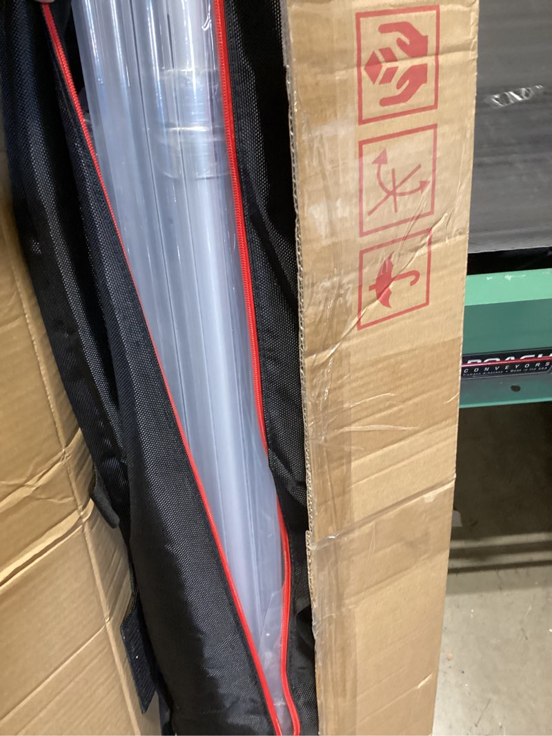 Condition photo showing New/Like New for pipe and drape backdrop stand, 10x10ft heavy duty adjustable backdrop frame with metal base, background holder for parties photography wedding photoshoot decoration 10x10ft silver
