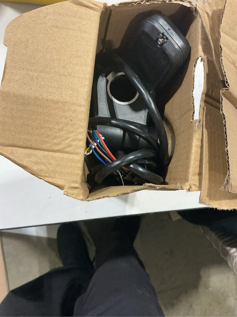 Condition photo showing Good Condition for full twist throttle, 8 pin ebike throttle 36v/48/60v universal with 3 speed adjustment, lcd speed display, key switch, electric scooter twist grip for e-bike, motorcycle