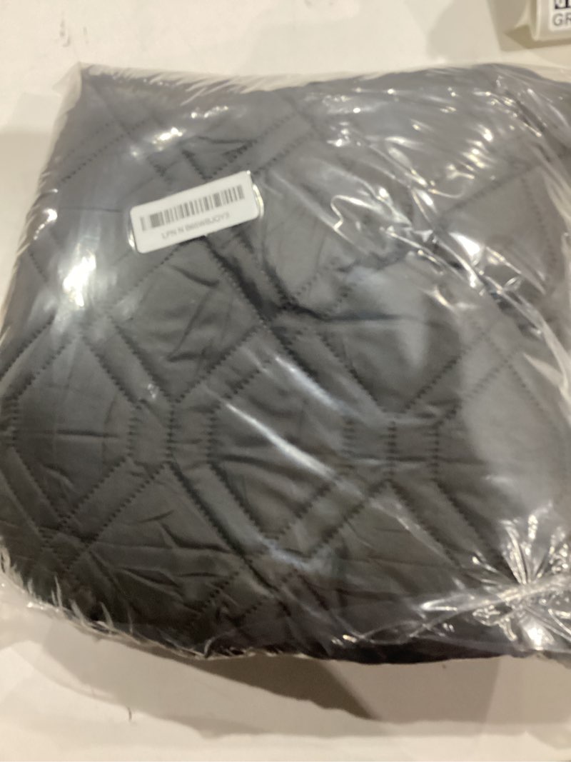 Condition photo showing Good Condition for Ameritex Waterproof Dog Bed Cover Pet Blanket for Furniture Bed Couch Sofa Reversible 52x82 Inch (Pack of 1) Grey+dark Grey