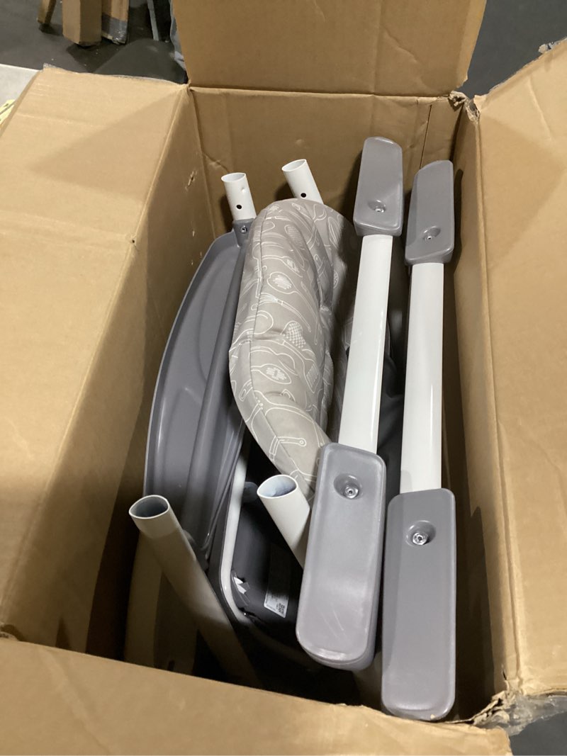 Condition photo showing Good Condition for graco slim snacker high chair, ultra slim, fast-folding, multiple recline positions, comfortable feeding, whisk