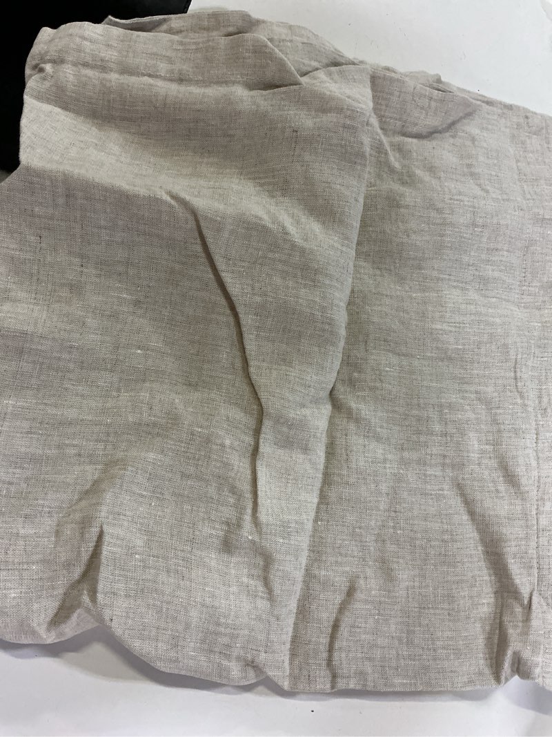Condition photo showing Good Condition for european linen chambray euro sham, euro, natural
