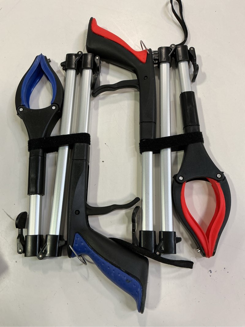 Condition photo showing Good Condition for 36" Grabber Reacher Tool for Seniors 2 Pack, Foldable Reacher Grabbers Pickup Stick with Anti-Slip 90°Rotating Jaw, 4" Wide Extended Claw with Magnet for Disabled, After Surgery Recovery