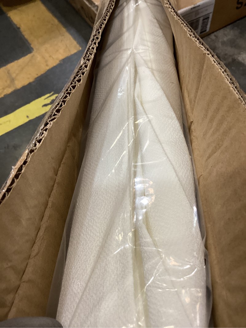 Condition photo showing Good Condition for lazblinds cordless roman shades for windows, light filtering thermal insulated window blinds, lightweight fabric blinds for indoor windows, 38" w x 60" h, ivory light filtering - ivory (off white) 38" w x 60" h