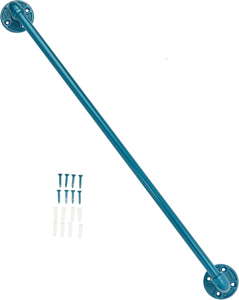 Allied Brass P-200-30-TB-GLT Pipeline Collection 30 Inch Towel Bar, Glokzin Teal