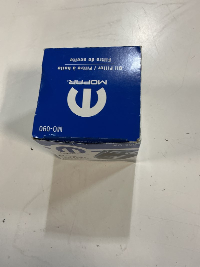 Condition photo showing New/Like New for chrysler mopar original equipment m0-090 engine oil filter