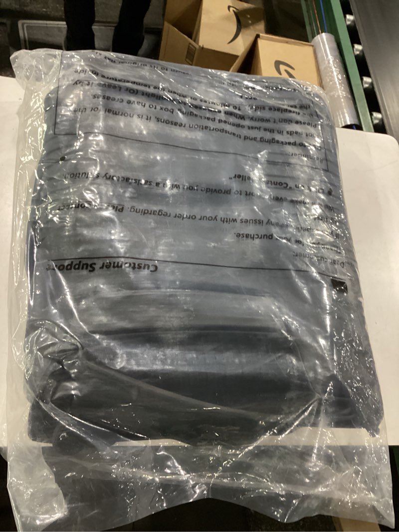 Condition photo showing Good Condition for floor mats for 2018-2023 2024 ford expedition max 7 seats-2 row bucket seat, tpe all weather protection 3 rows car floor liners with trunk mat covering the backrest