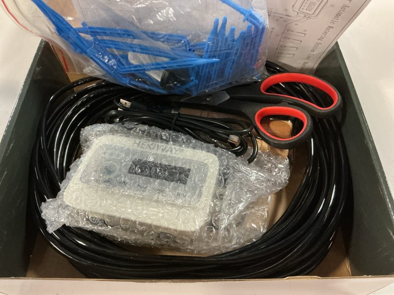 Condition photo showing Good Condition for 49ft automatic plant watering system–hekiway 390 adjustable watering modes, supports 15-36 pots | indoor garden system & vacation plant watering devices, auto watering for plants outdoor irrigation watering system-15 pot