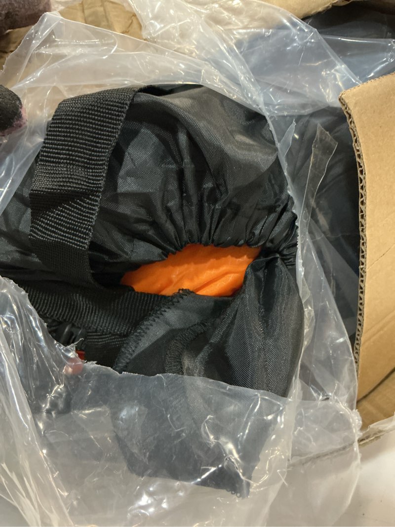 Condition photo showing Good Condition for bisinna 0 degree winter sleeping bags(480gsm) for adults-cold weather camping sleeping bag-comfortable warm portable sleeping bags with pillow compression sack for backpacking hiking outdoor orange 2.3kg left zipper