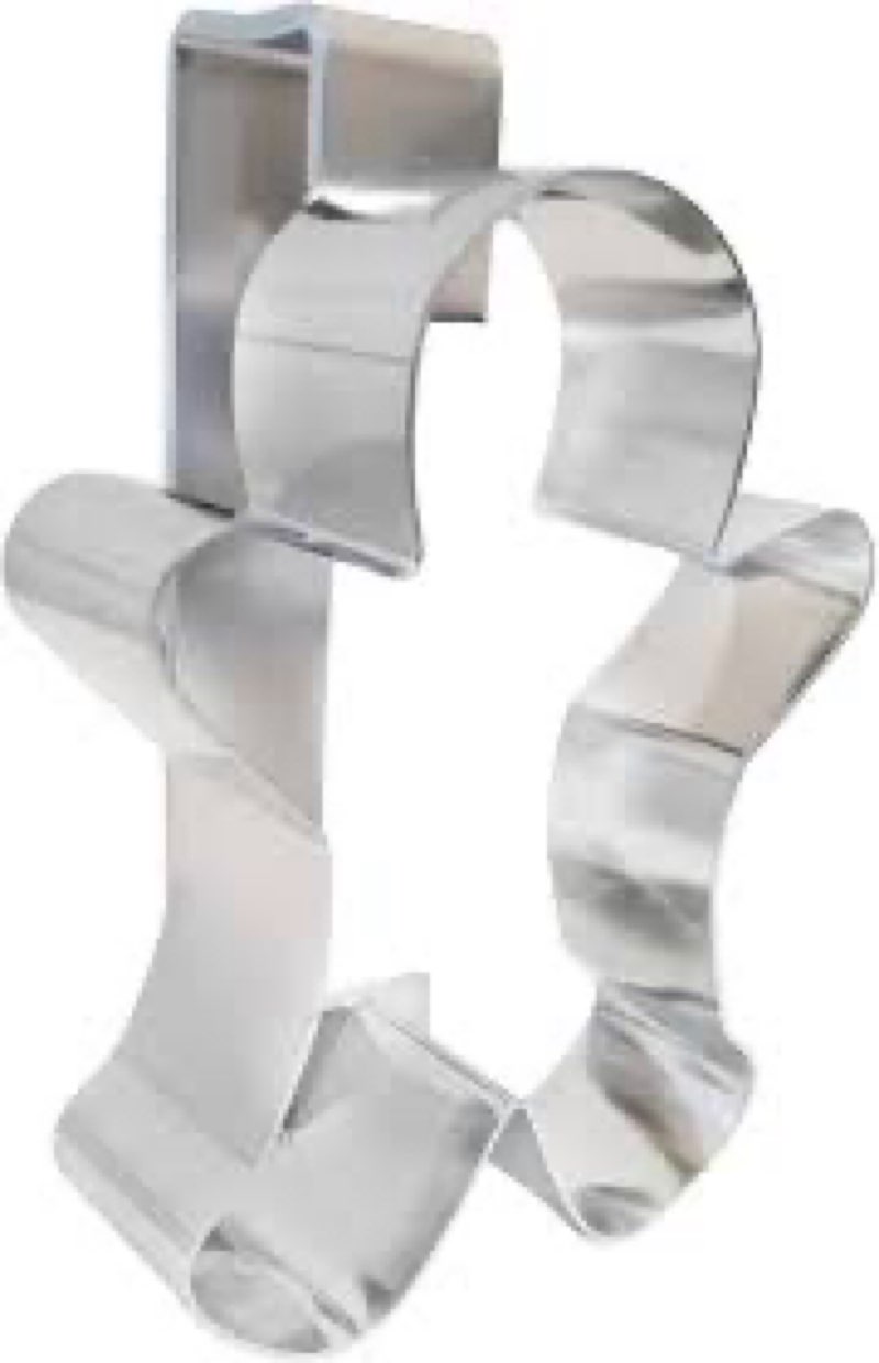 (Similar)OCS Parts 5-Inch Gingerbread Man Donut Cutter | Commercial Grade Stainless Steel | Gingerbread Man Shaped Donut Cutter for Donut Shops, Bakeries and Home Baking