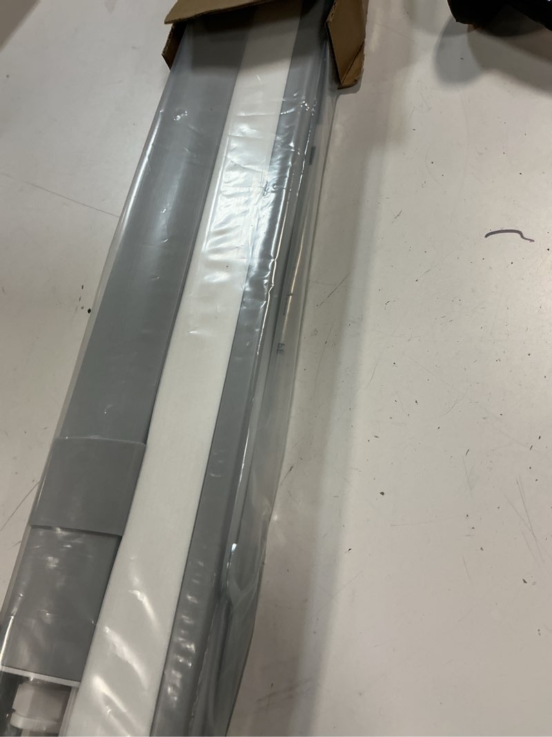 Condition photo showing Good Condition for lazblinds no tools no drill cordless cellular shades, light filtering honeycomb shades for home, thermal insulation blinds for windows, 32" w x 48" h, grey light filtering-grey 32" w x 48" h