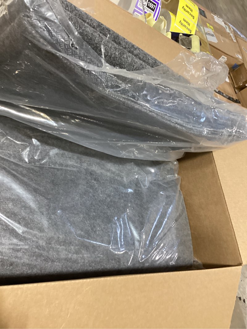 Condition photo showing Good Condition for veken non slip cushioned rug pad gripper 8 x 10 ft, felt and silicone backing, 1/4 inch thick carpet liner for hardwood floors and finishes, under area rugs anti skid mat, keep rugs safe and in place 8' x 10' (rectangular) 1/4" thick