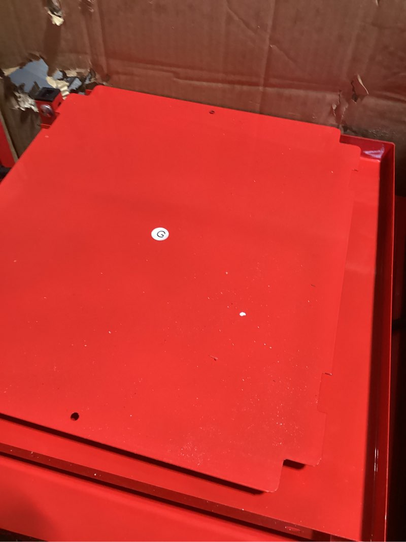 Condition photo showing Good Condition for VEVOR Commercial Popcorn Machine, 8 Oz Kettle, 850 W Popcorn Maker on Wheels for 48 Cups per Batch, Theater Style Popper with 3-Switch Control Steel Frame Tempered Glass Doors Cart 1 Scoop 2 Spoons 8OZ Tabletop with Cart Red