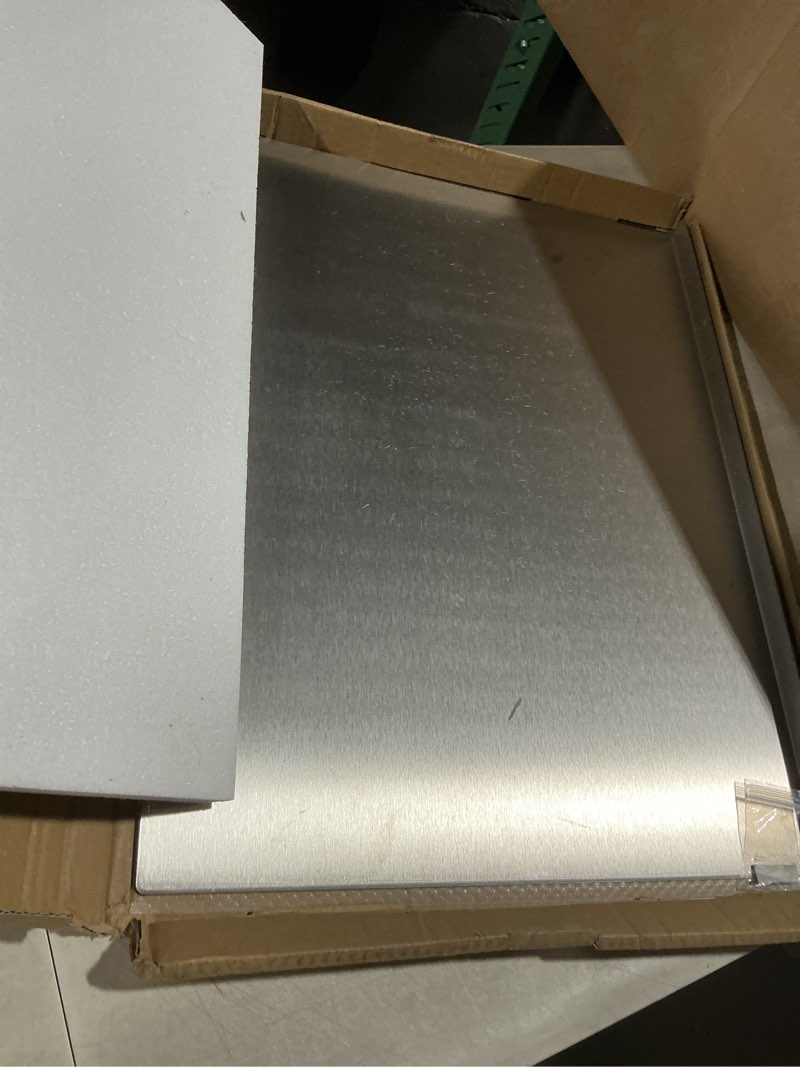 Condition photo showing Good Condition for titanium cutting boards for kitchen?titanium cutting board large? dishwasher safety, easy to clean, cutting boards non toxic, non slip&low noise chopping board(19.6 * 15.3) 19.6"l x 15.3"w