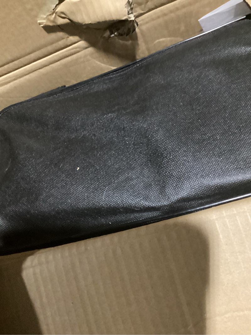 Condition photo showing New/Like New for coverado universal seat covers full set, 5 seats universal seat covers for cars, waterproof nappa leather car seat covers with head pillow, auto protectors fit for most suv pick-up truck-black&brown black&brown(pillow) fullset