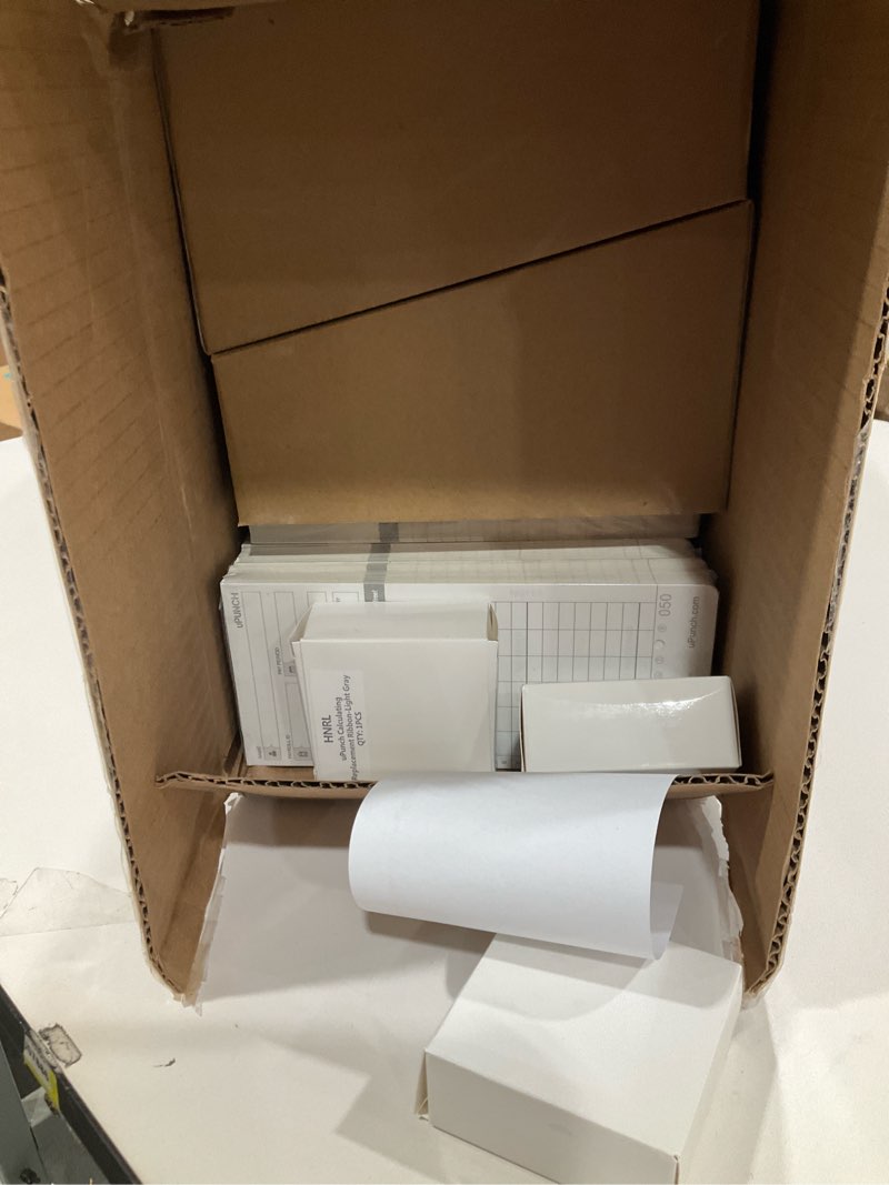 Condition photo showing New/Like New for uPunch HN4540 Comprehensive Small Business Start-Up Kit: AutoAlign Calculating Time Clock System with 400 Time Cards, Ribbons, and Racks HN4540 Bundle